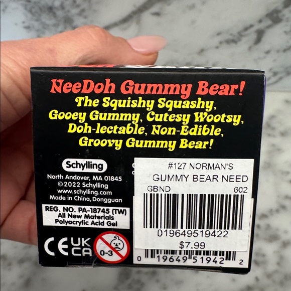 Schylling Nee Doh Gummy Bear Toy - Picture 7 of 7